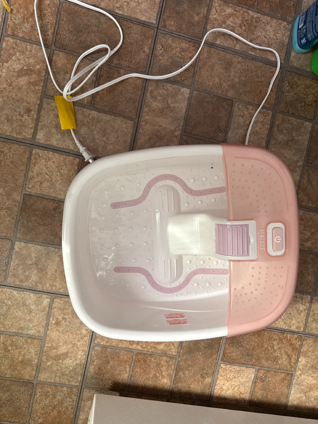 Pedi foot bath