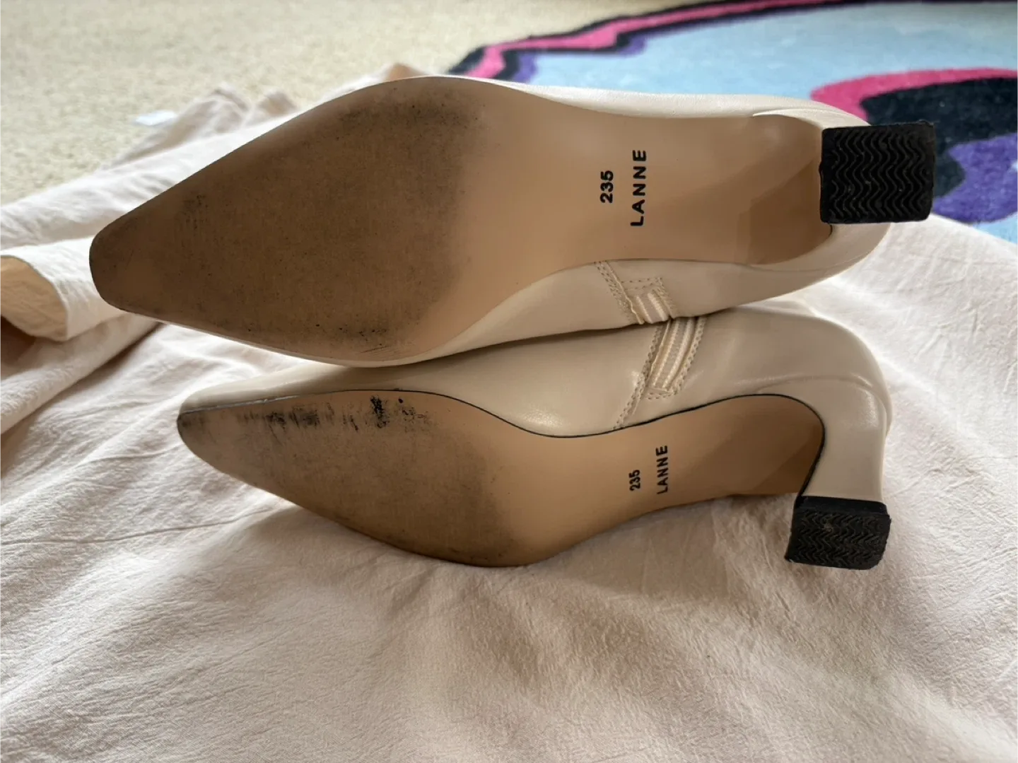 Lanne Beige Ankle Boots - Size 235 image indicator(3)