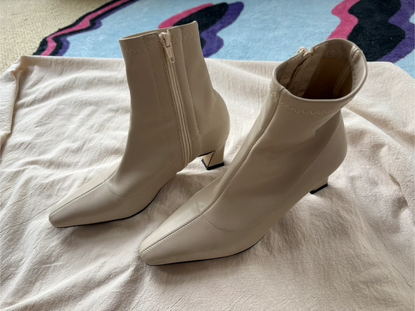 Lanne Beige Ankle Boots - Size 235 image indicator(2)