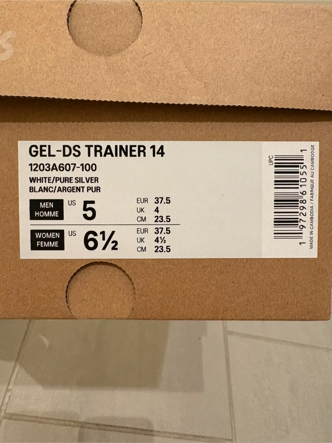 Asics Gel-DS Trainer 14, US 5 (Men's) image indicator(3)