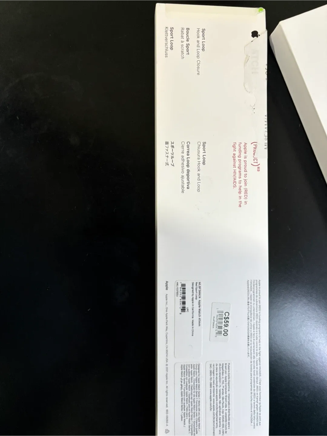 Apple Watch Series 7 41mm Red Aluminum Case image indicator(3)