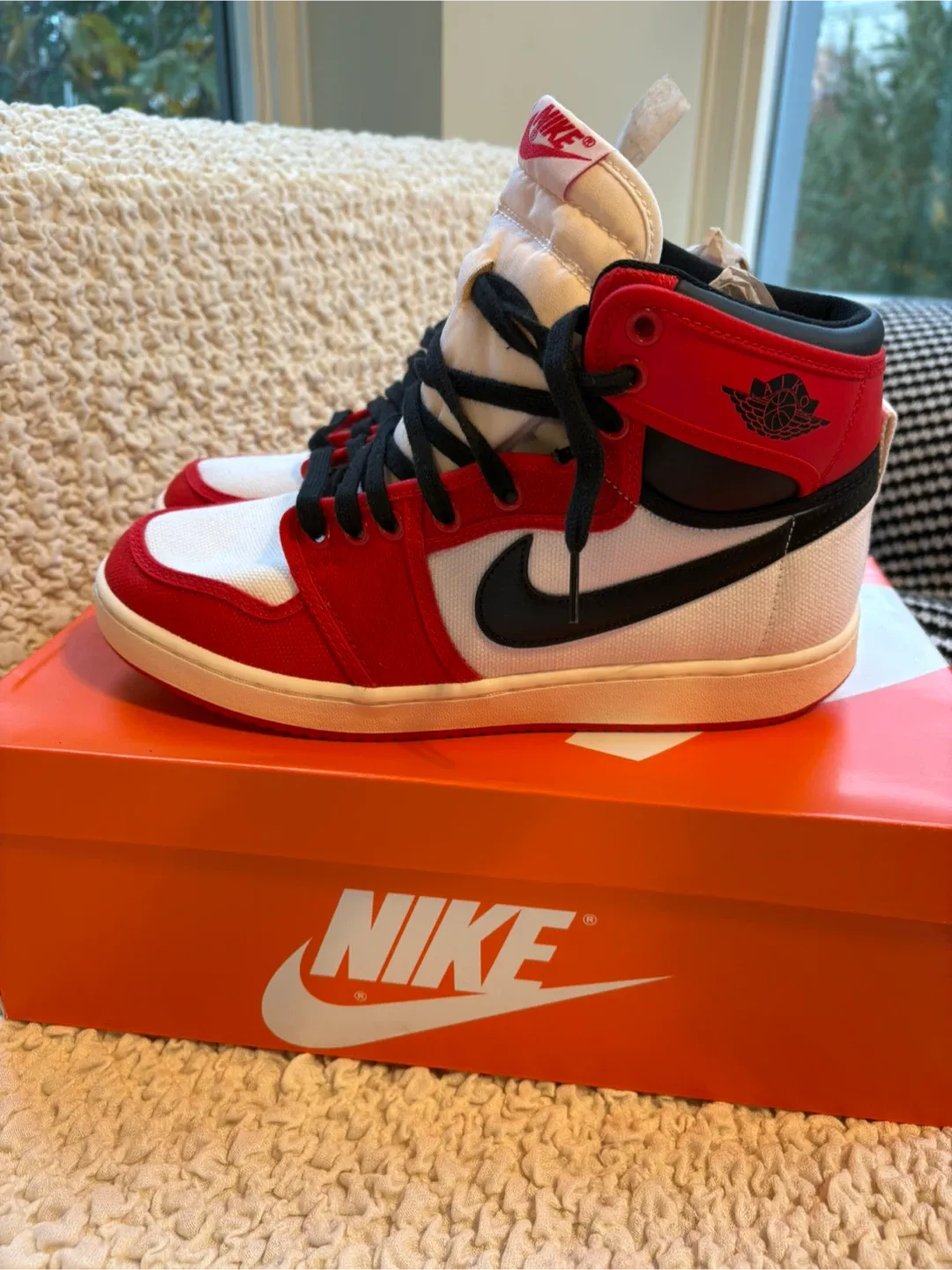 Nike AJKO 1 Red/White Size 8 with Box