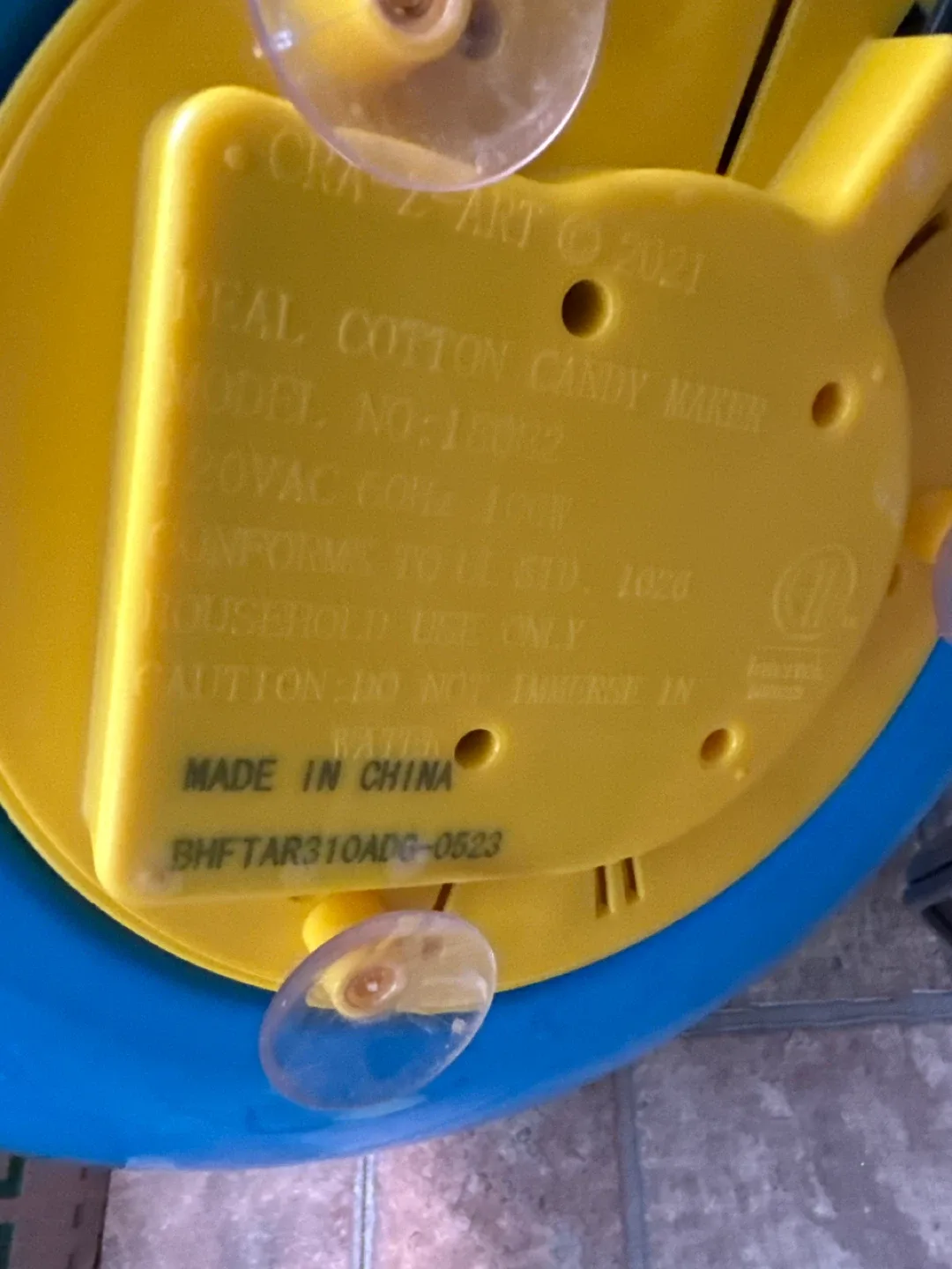 Cra-Z-Art Real Cotton Candy Maker image indicator(4)