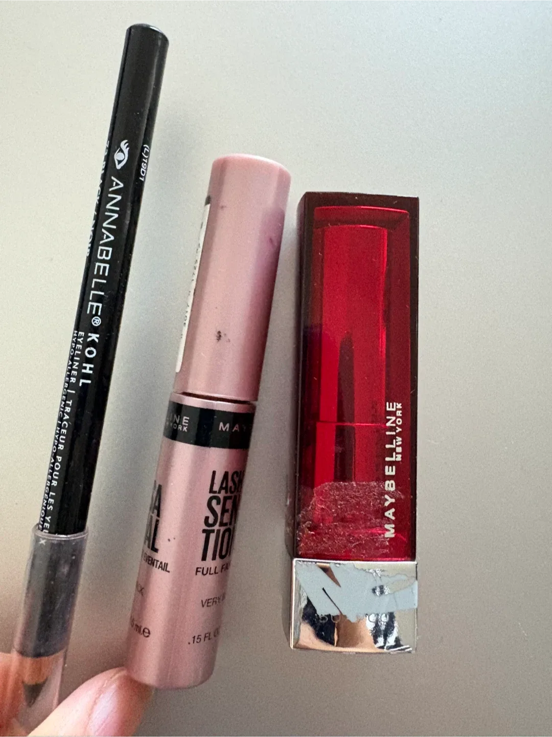 New Maybelline Lipstick, Lash  Mascara  Eyeliner image indicator(5)