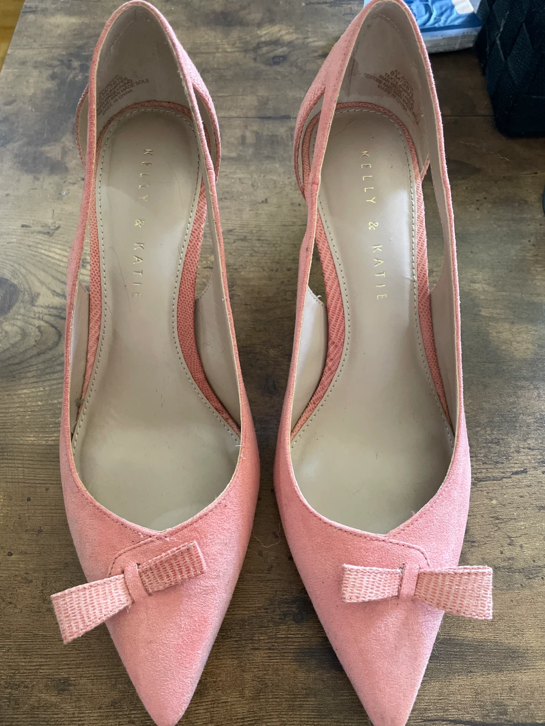 Kelly & Katie Pink Heels - Size 8