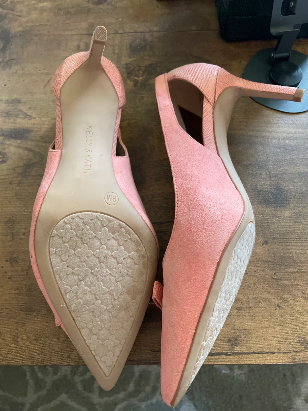 Kelly & Katie Pink Heels - Size 8 - photo 2