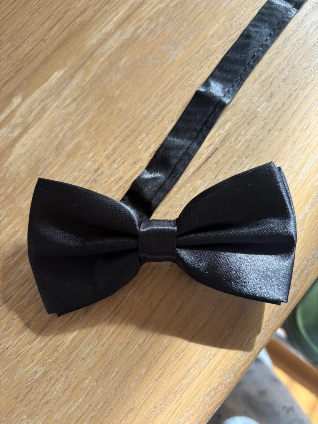Black Adjustable Men's Bowtie