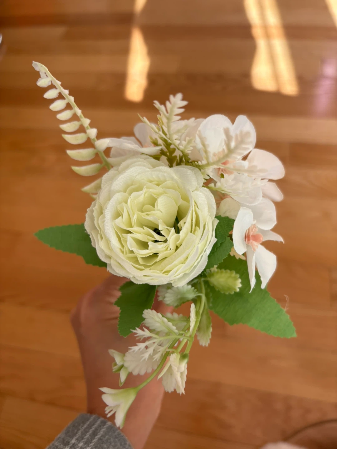 Artificial Flower Bouquet & Boutonniere Set - photo 3