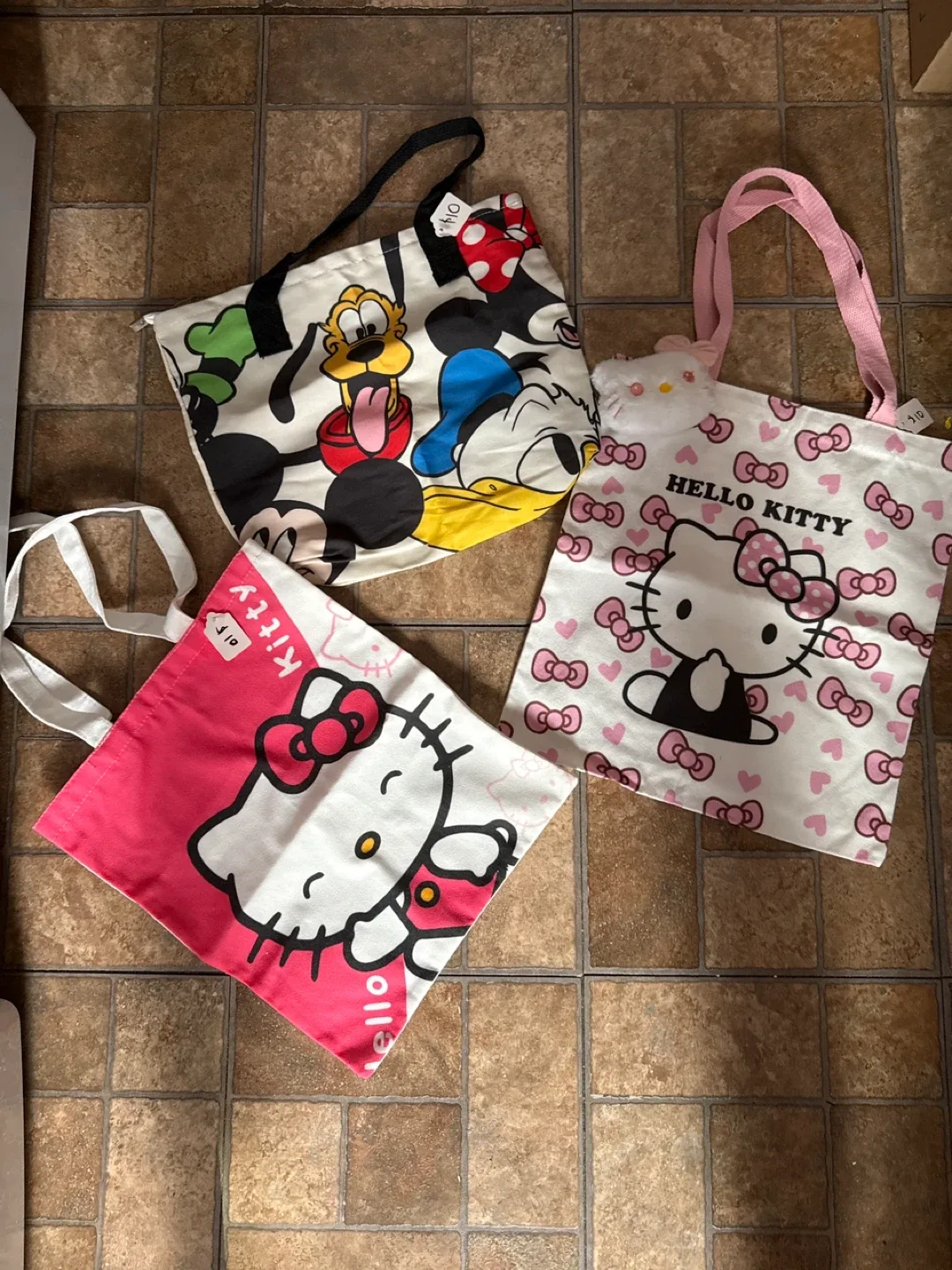Hello Kitty & Disney Tote Bags thumbnail