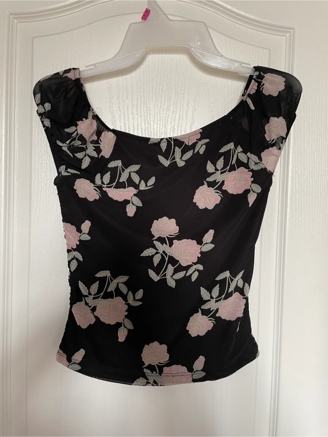 Poof New York Floral Top - Size Small - photo 2