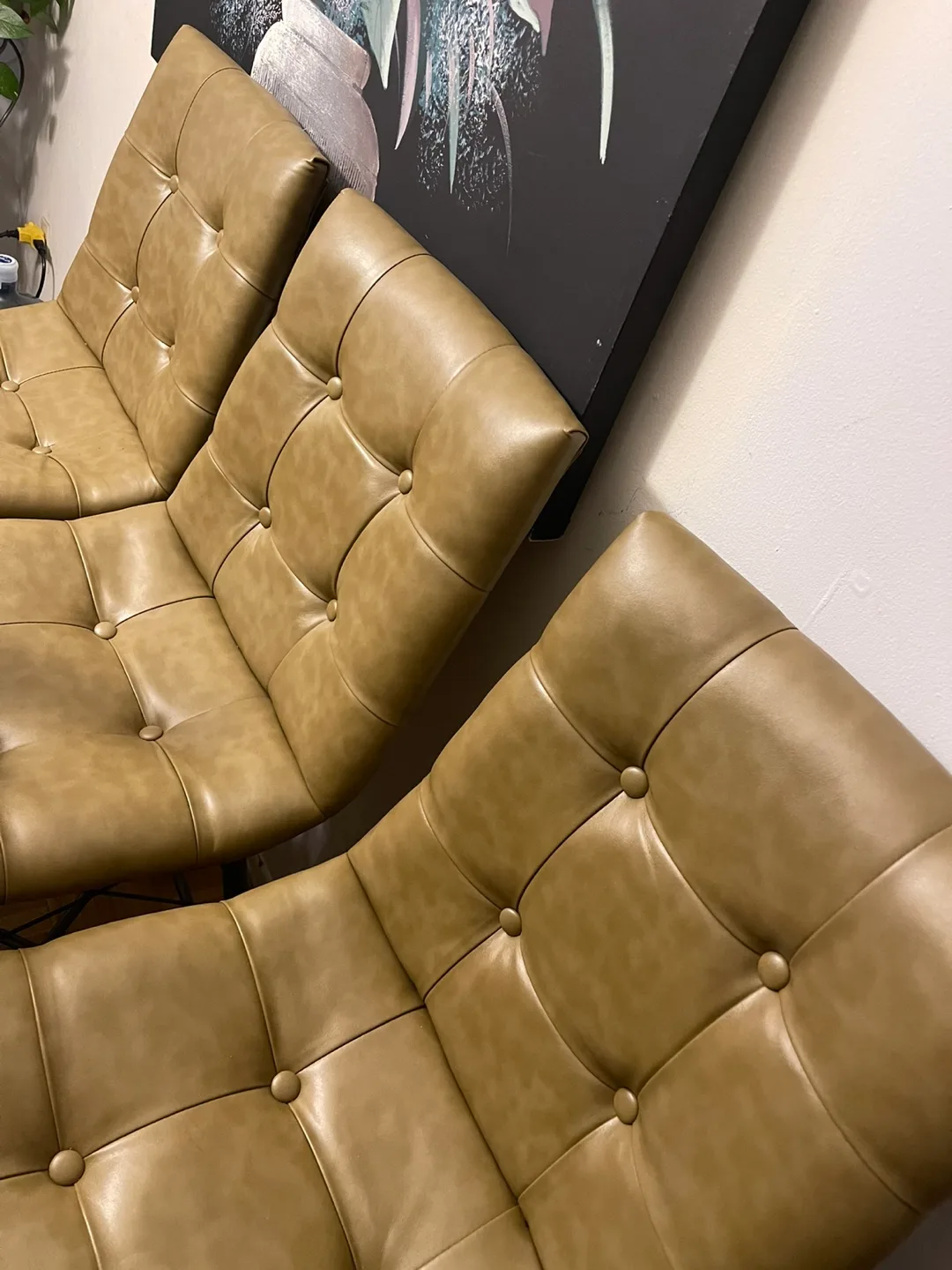 Tufted Bar Stools (x3) image indicator(2)