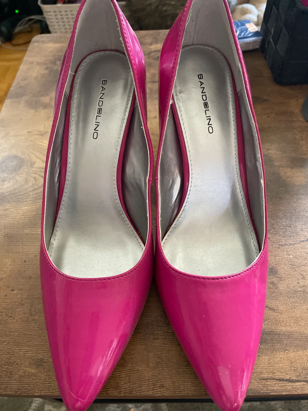 Bandelino Pink Heels, Size 8