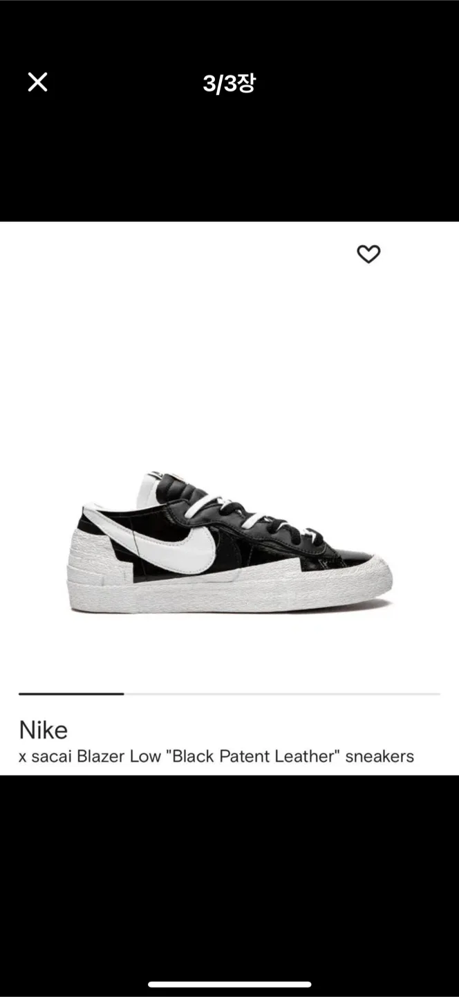 Nike x sacai Blazer Low Sneakers image indicator(3)