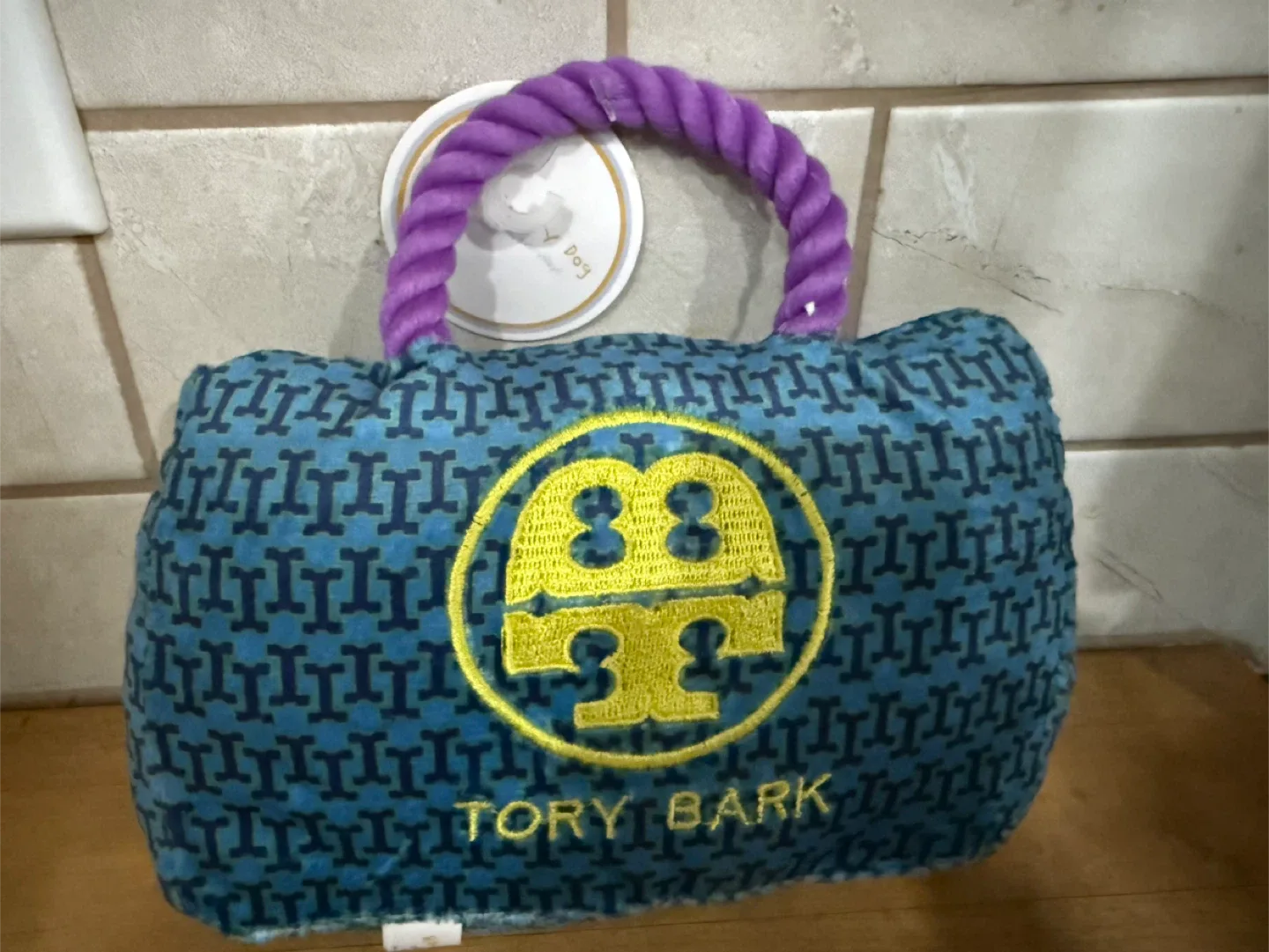 Designer Dog Toy Purse - FurFace, Tory Bark, Pawda, Chewy Vuiton image indicator(4)