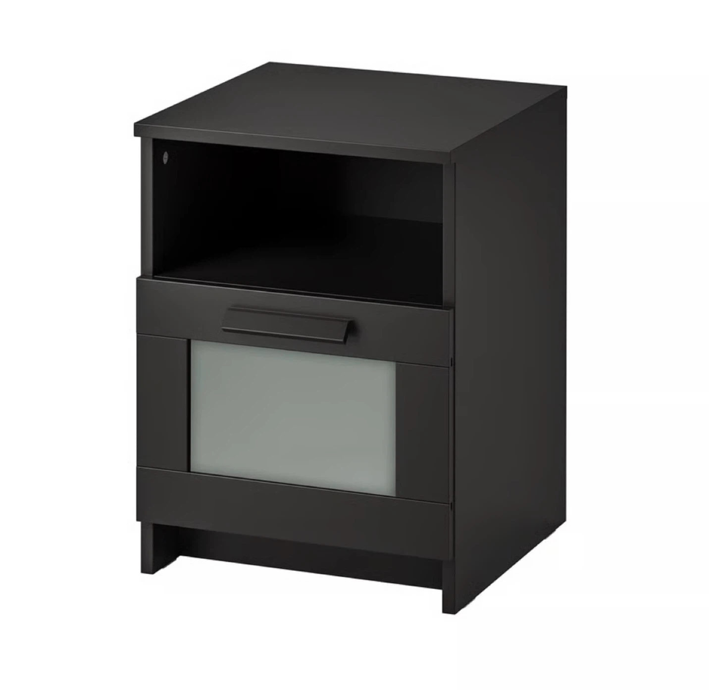 IKEA Brimnes Black Nightstand