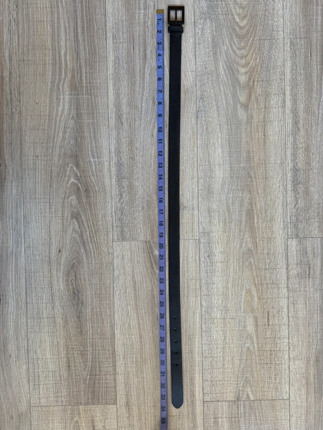 Banana Republic Dark Blue Pebbled Leather Belt - Size XS image indicator(5)