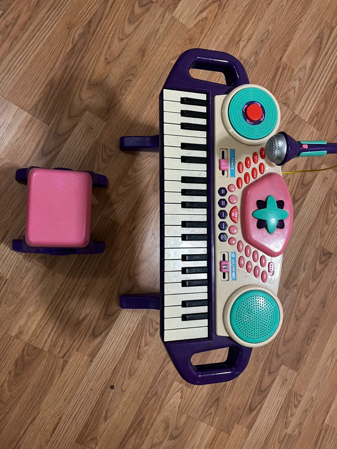 Kids Keyboard stand and with Stool image indicator(4)