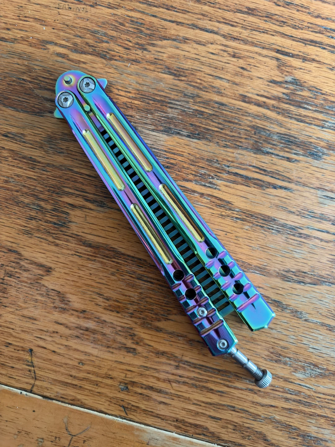 Rainbow Butterfly Comb