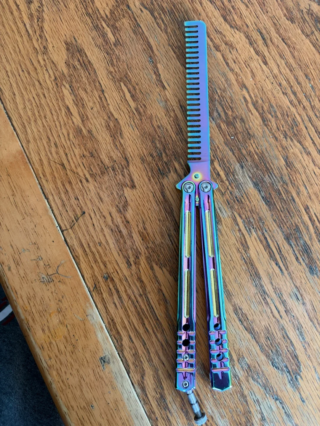 Rainbow Butterfly Comb image indicator(2)