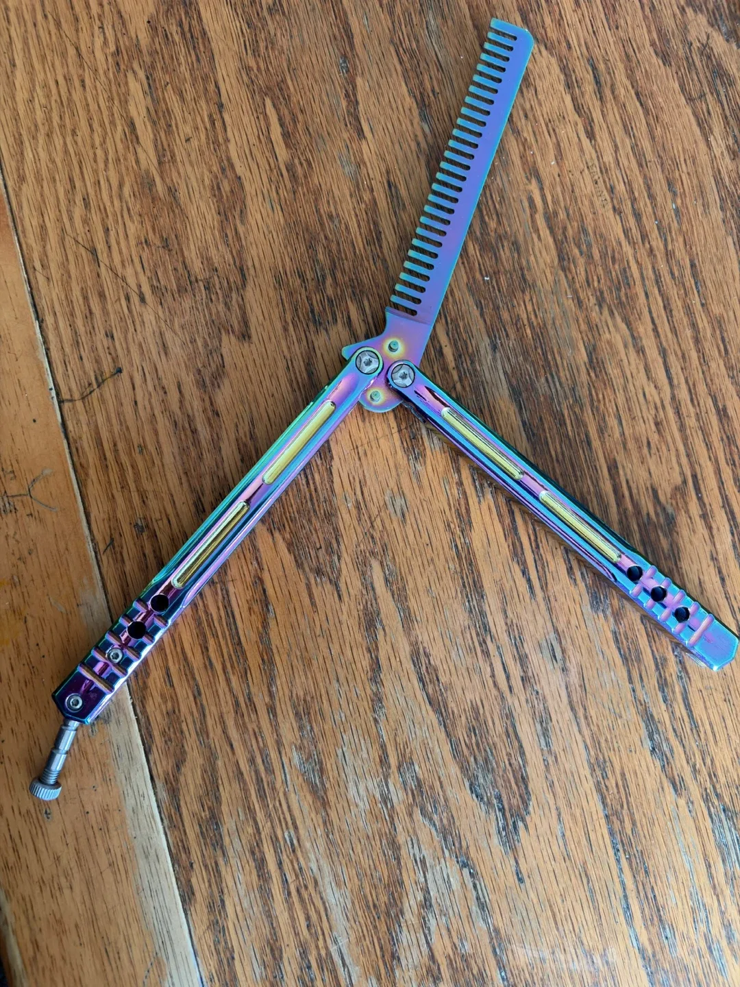 Rainbow Butterfly Comb image indicator(3)