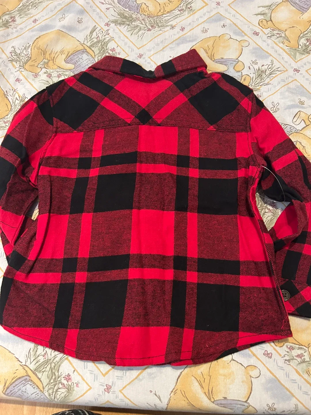 3T Brand New Red Plaid Shirt image indicator(5)
