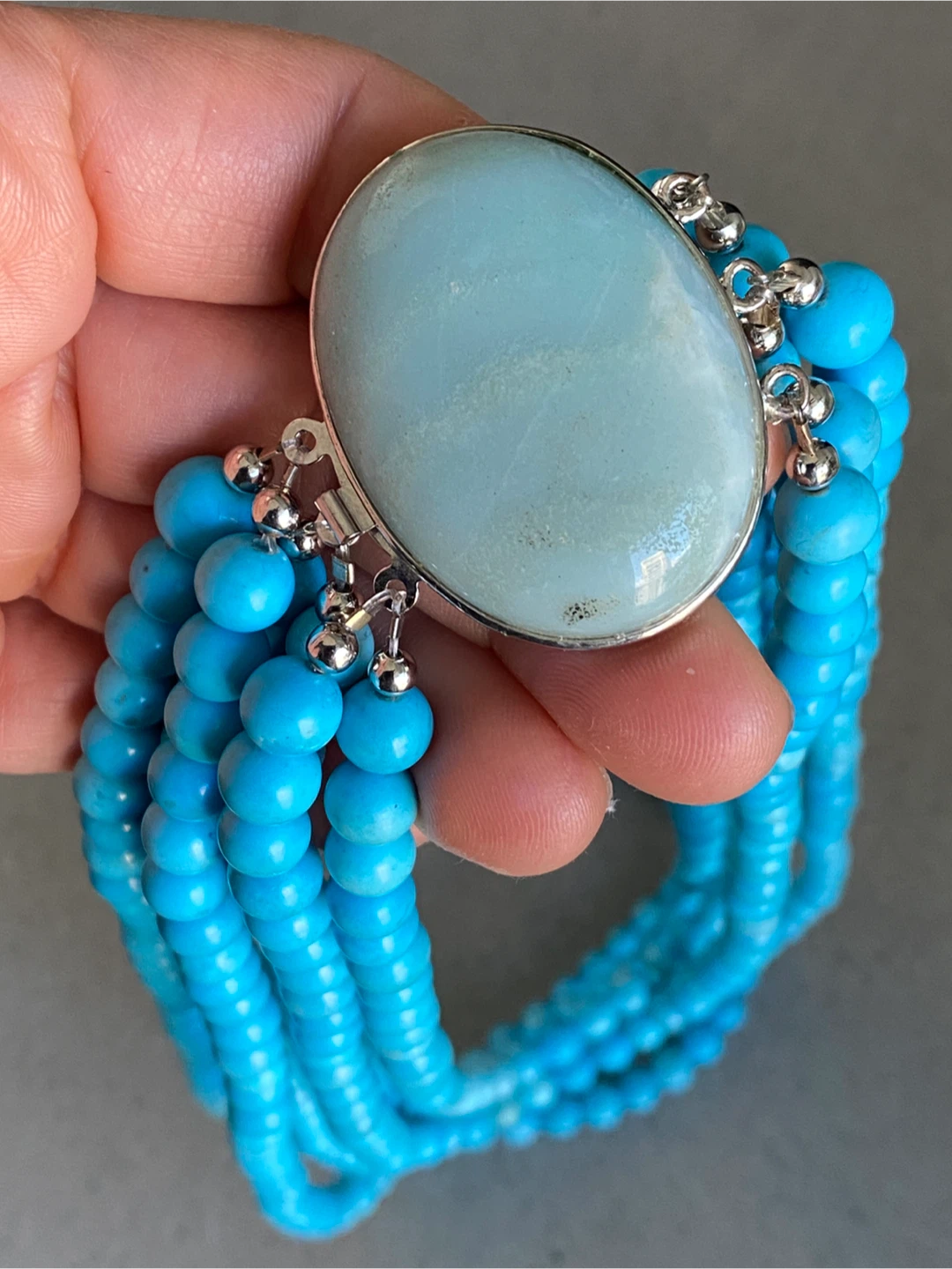 Tara Vanessa Natural Turquoise Beaded Necklace - photo 4