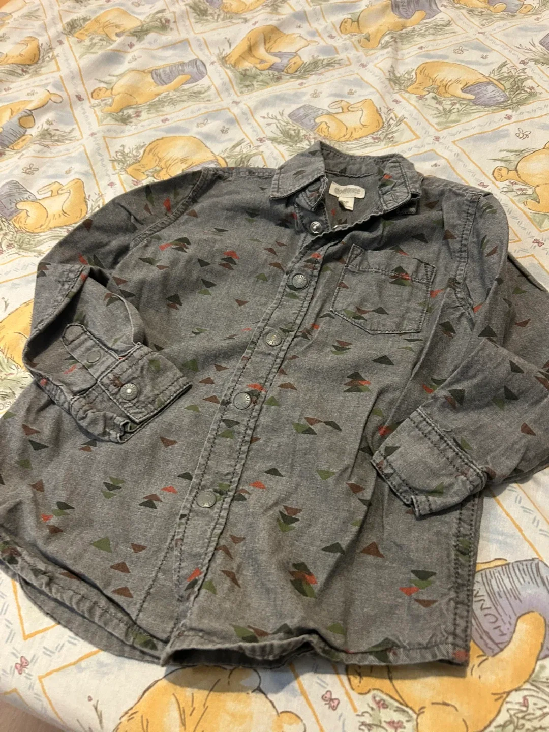 Gymboree Button-Down Shirt - Size XXS (3) image indicator(4)