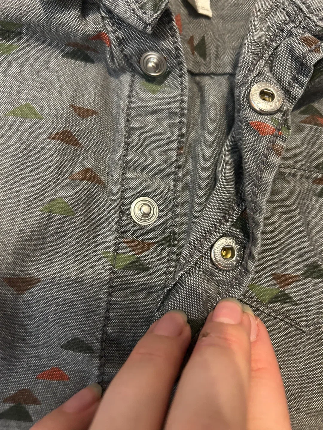 Gymboree Button-Down Shirt - Size XXS (3) image indicator(3)
