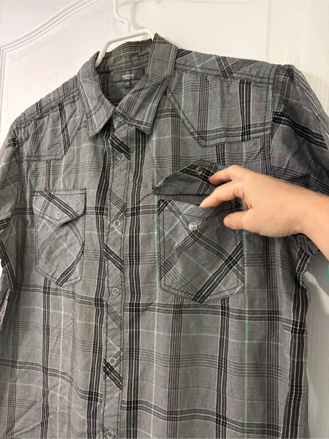 Mountain Ridge Plaid Shirt - Size L image indicator(4)