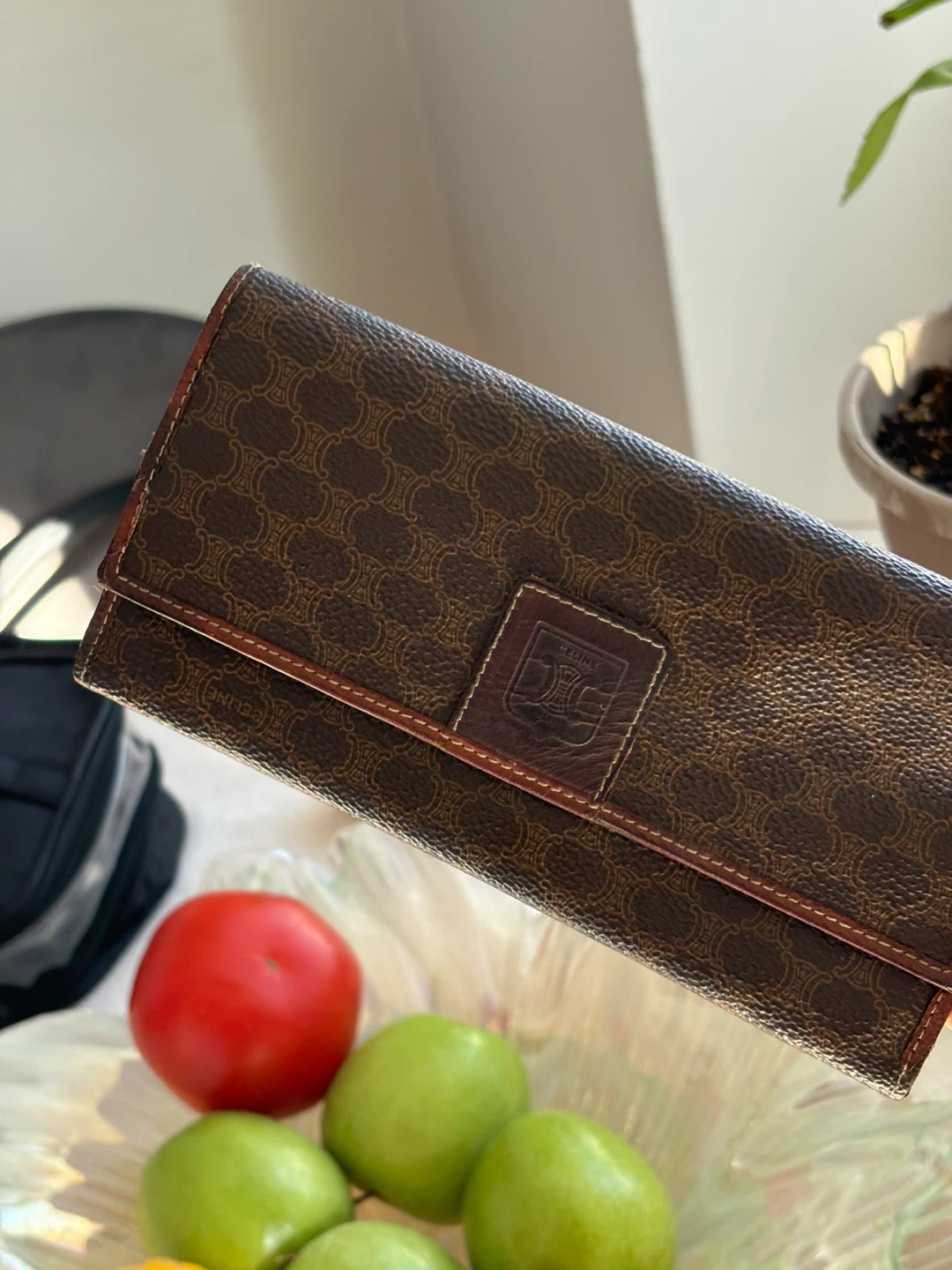 Celine Brown Wallet - photo 5