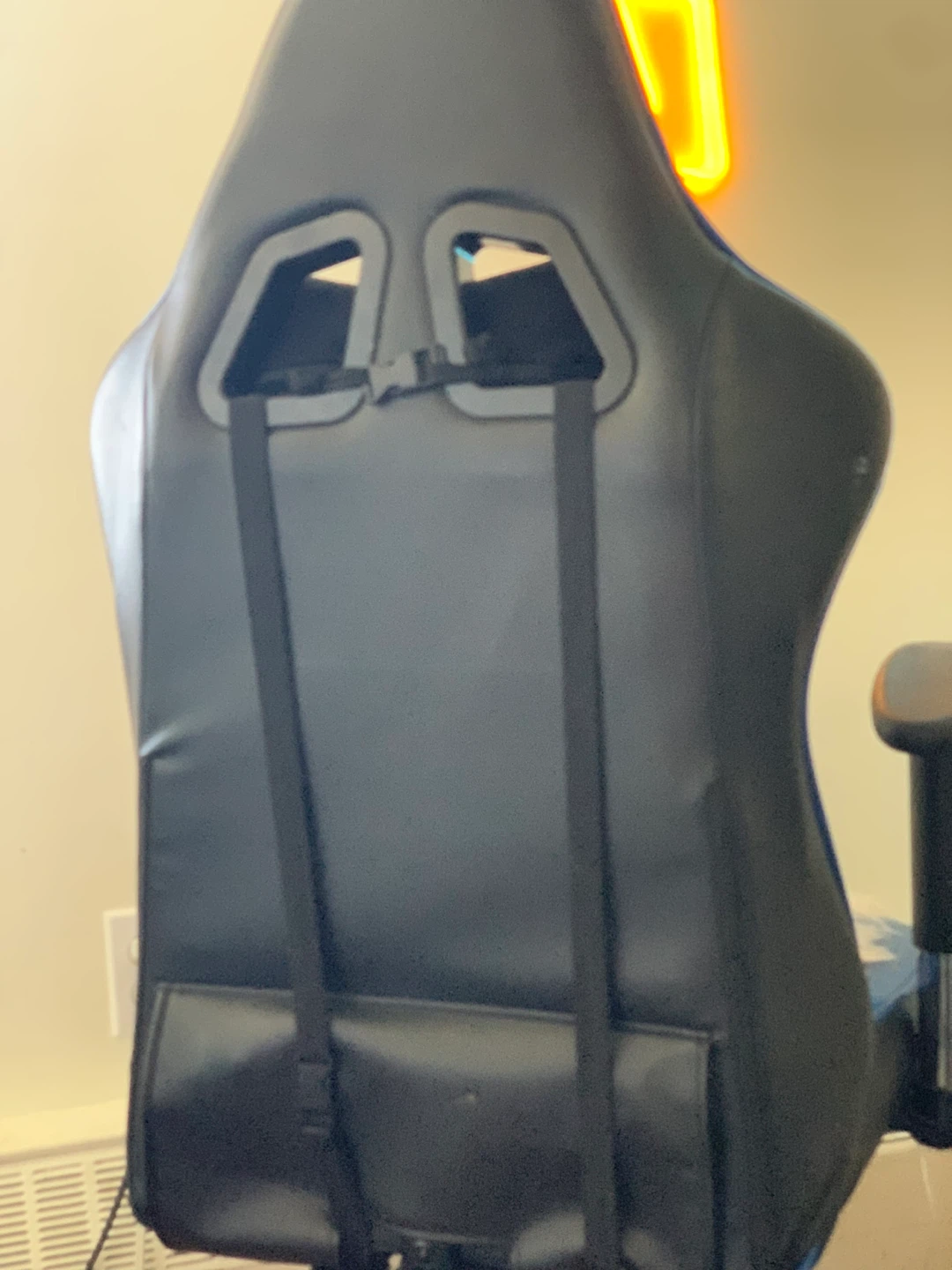 Von Racer Gaming Chair - Blue and Black - photo 3
