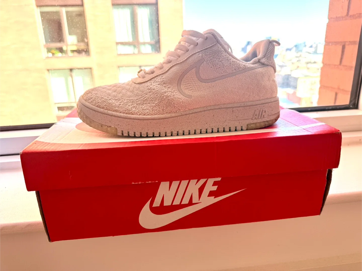 Nike Air Force 1 Crater FlyKnit Shoes