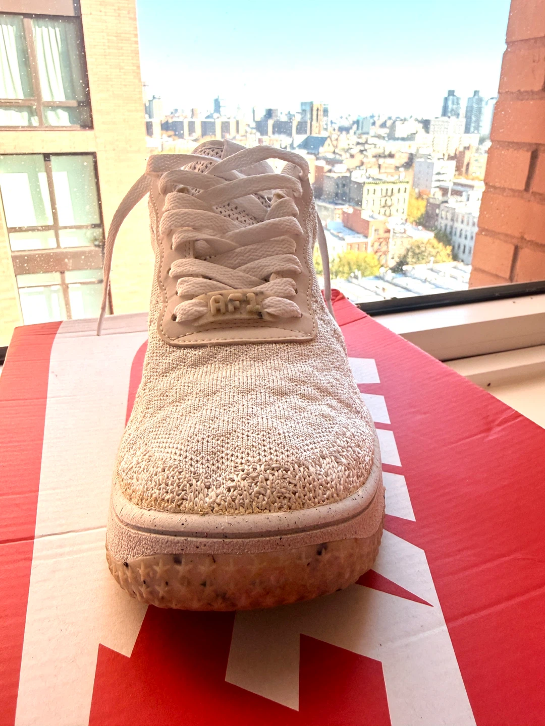 Nike Air Force 1 Crater FlyKnit Shoes - photo 2