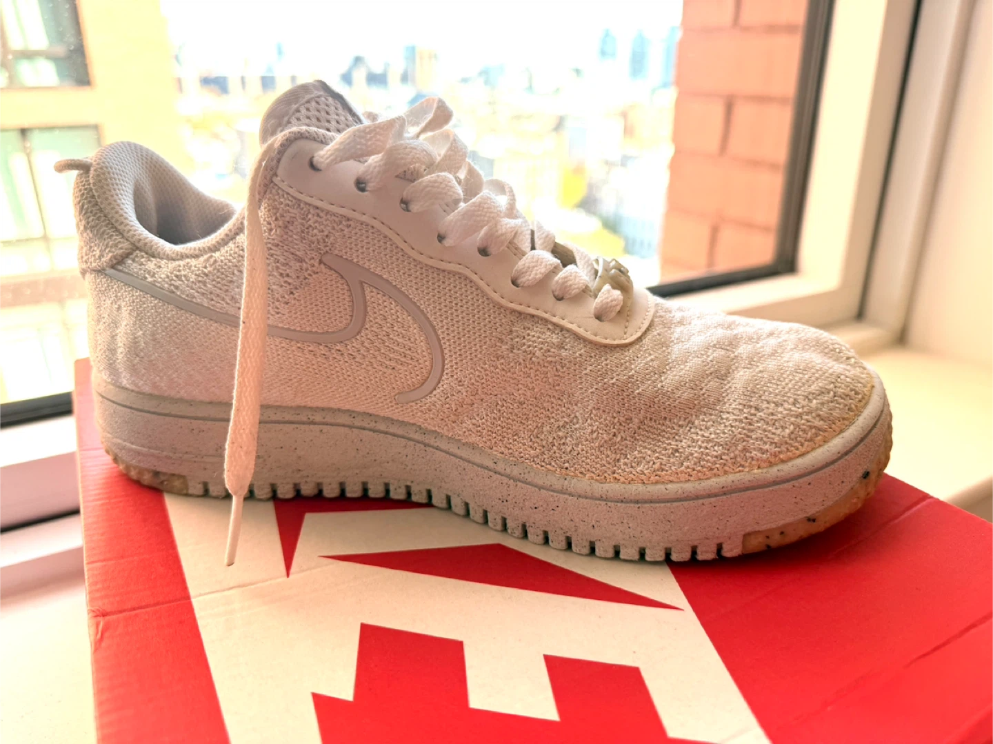 Nike Air Force 1 Crater FlyKnit Shoes - photo 3