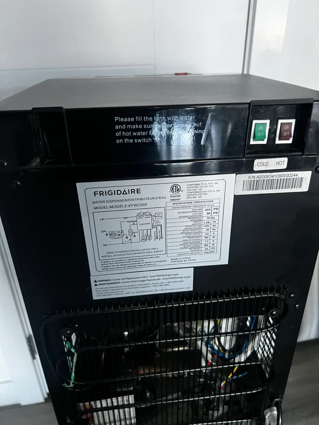 Water Dispenser image indicator(8)