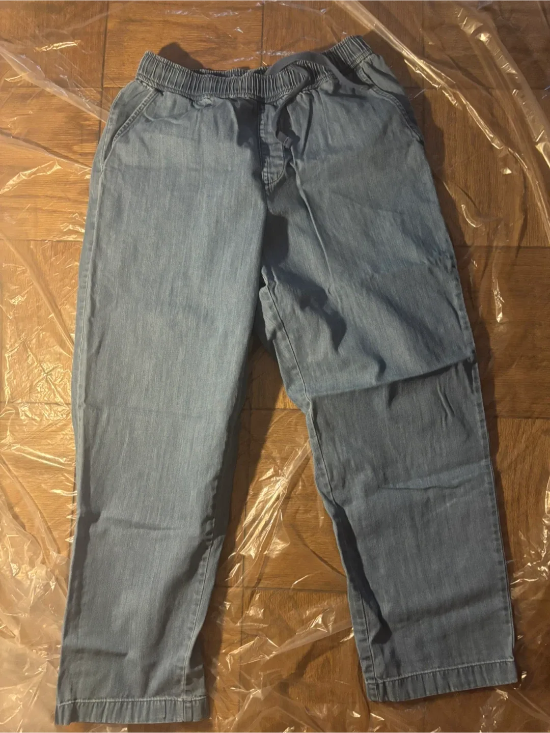 Uniqlo Women's Chambray Pants - Size S