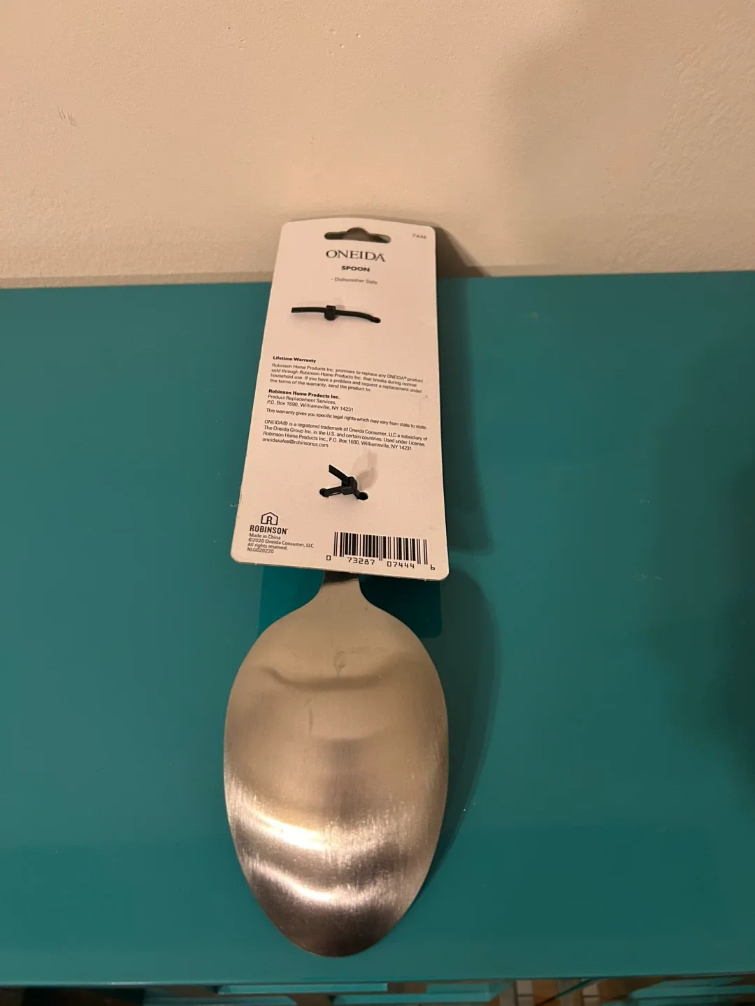 NEW Oneida Stainless Steel Serving Spoon image indicator(2)