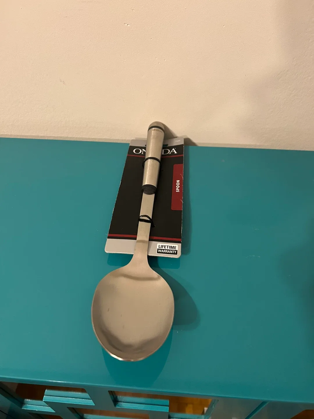 NEW Oneida Stainless Steel Serving Spoon