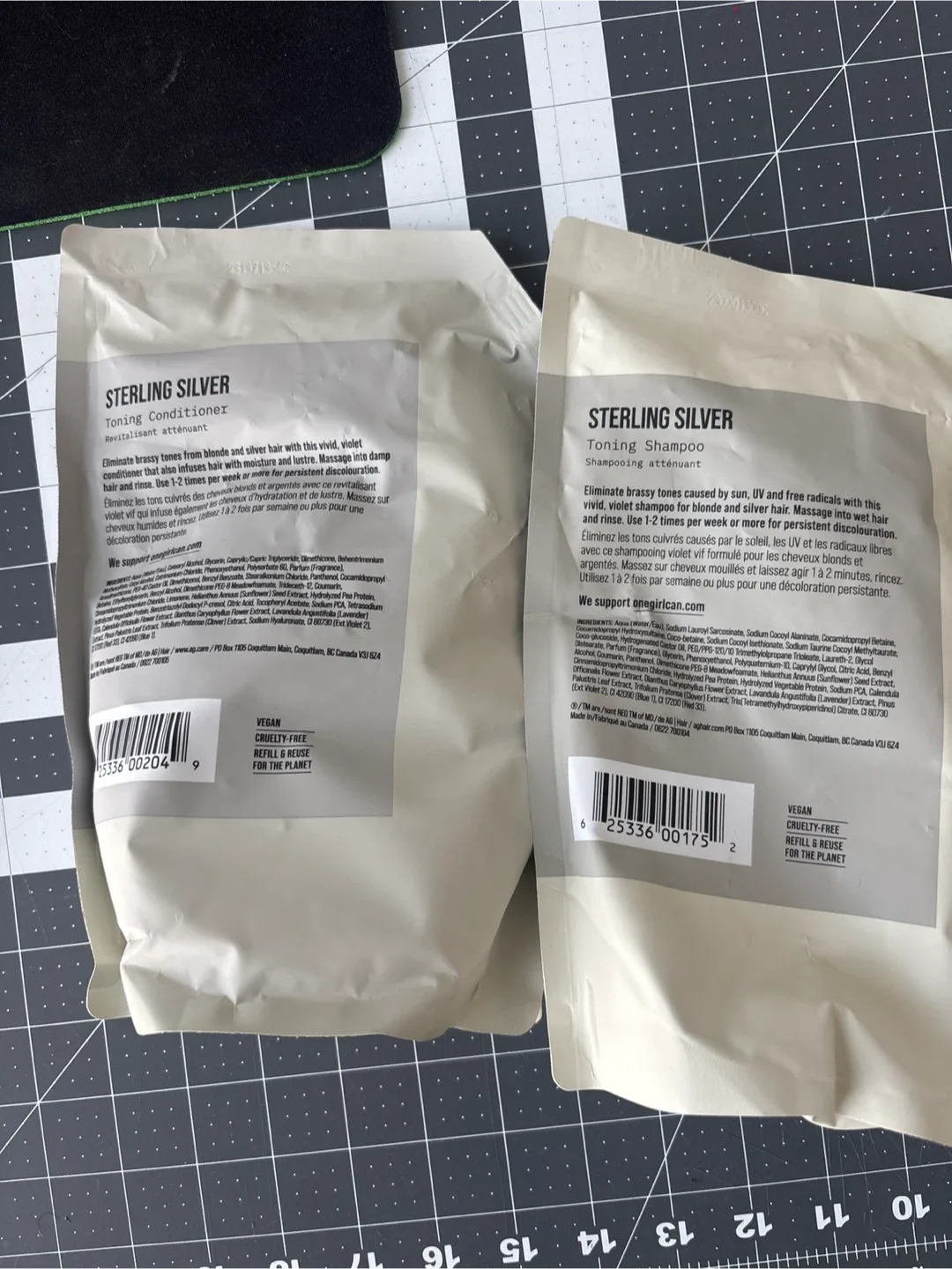 AG Care Sterling Silver Toning Shampoo & Conditioner image indicator(2)