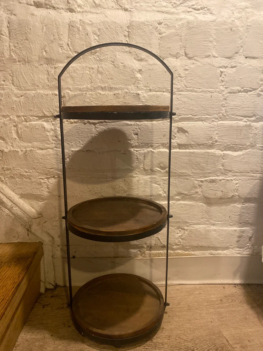 3-Tier Wooden & Metal Plant Stand 🥕 thumbnail