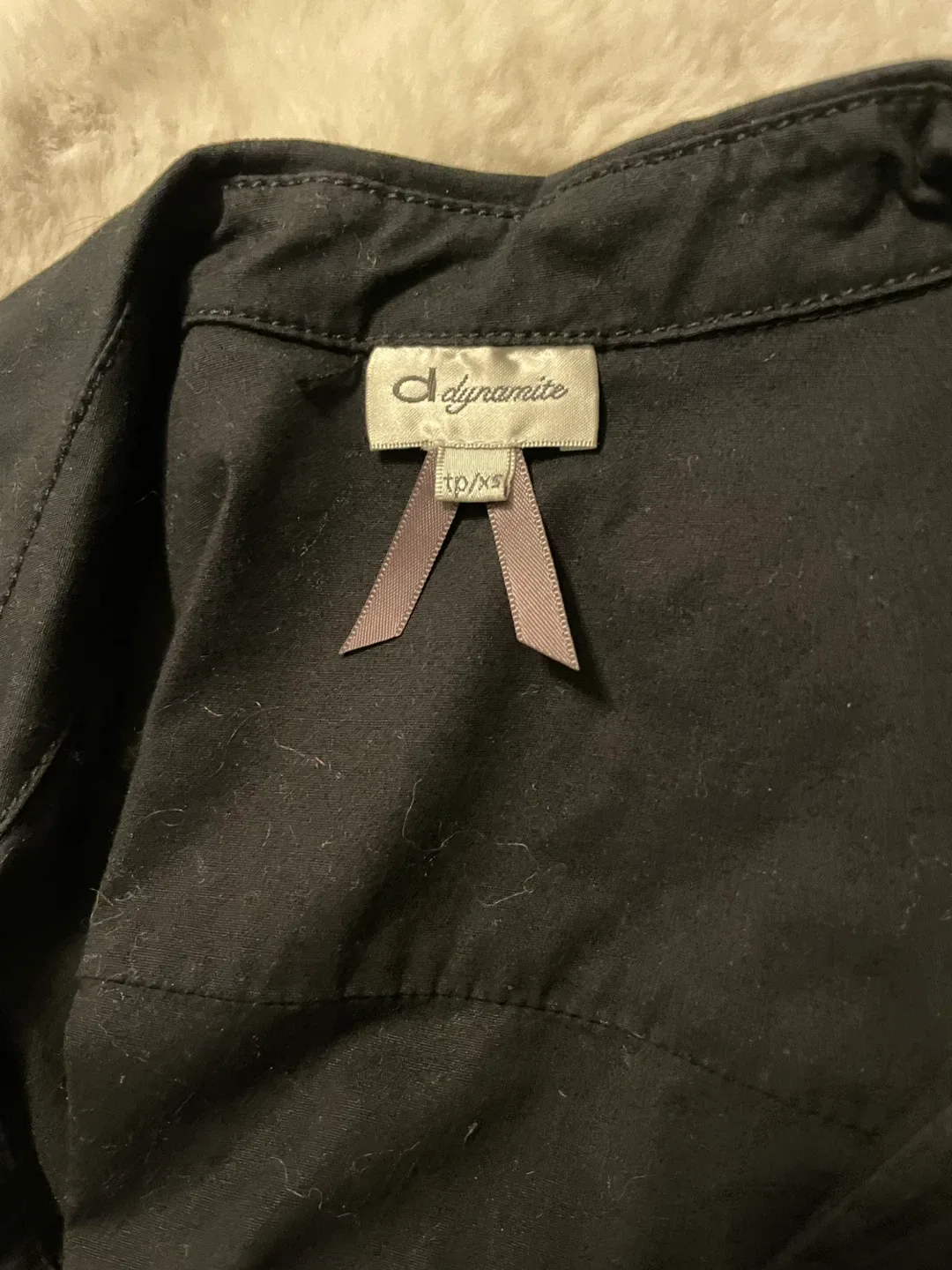 Dynamite Black Dress Size XS image indicator(5)