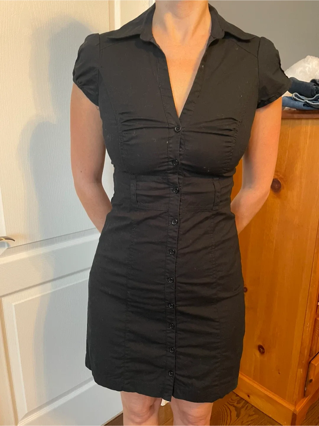 Dynamite Black Dress Size XS image indicator(4)