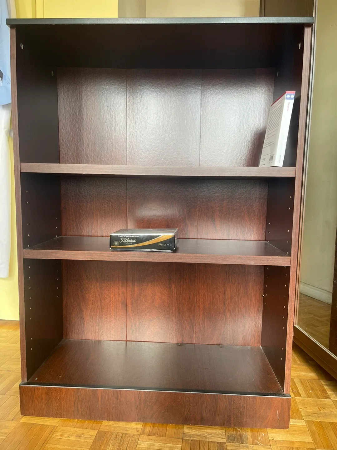 Brown Wooden Bookcase