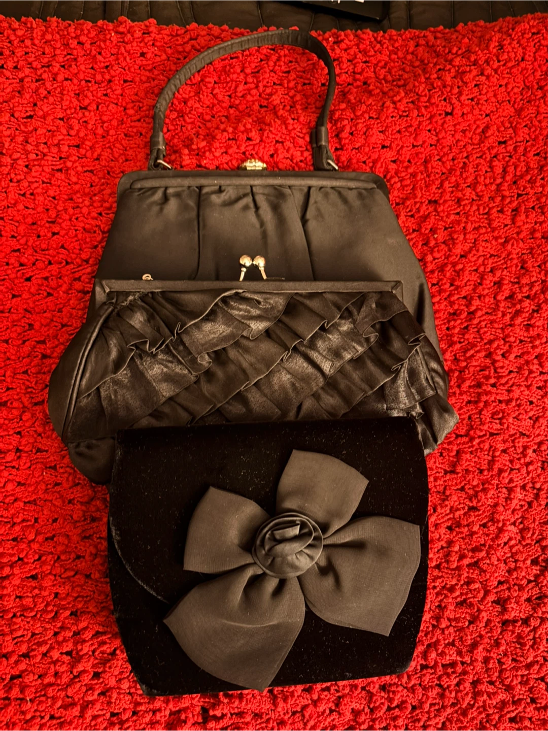 Black Evening Clutches