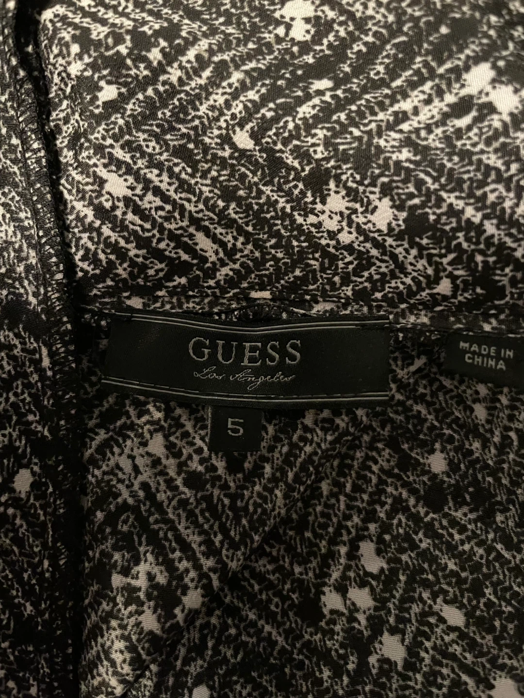 Guess Dress - Size 5 - Black & White - photo 4