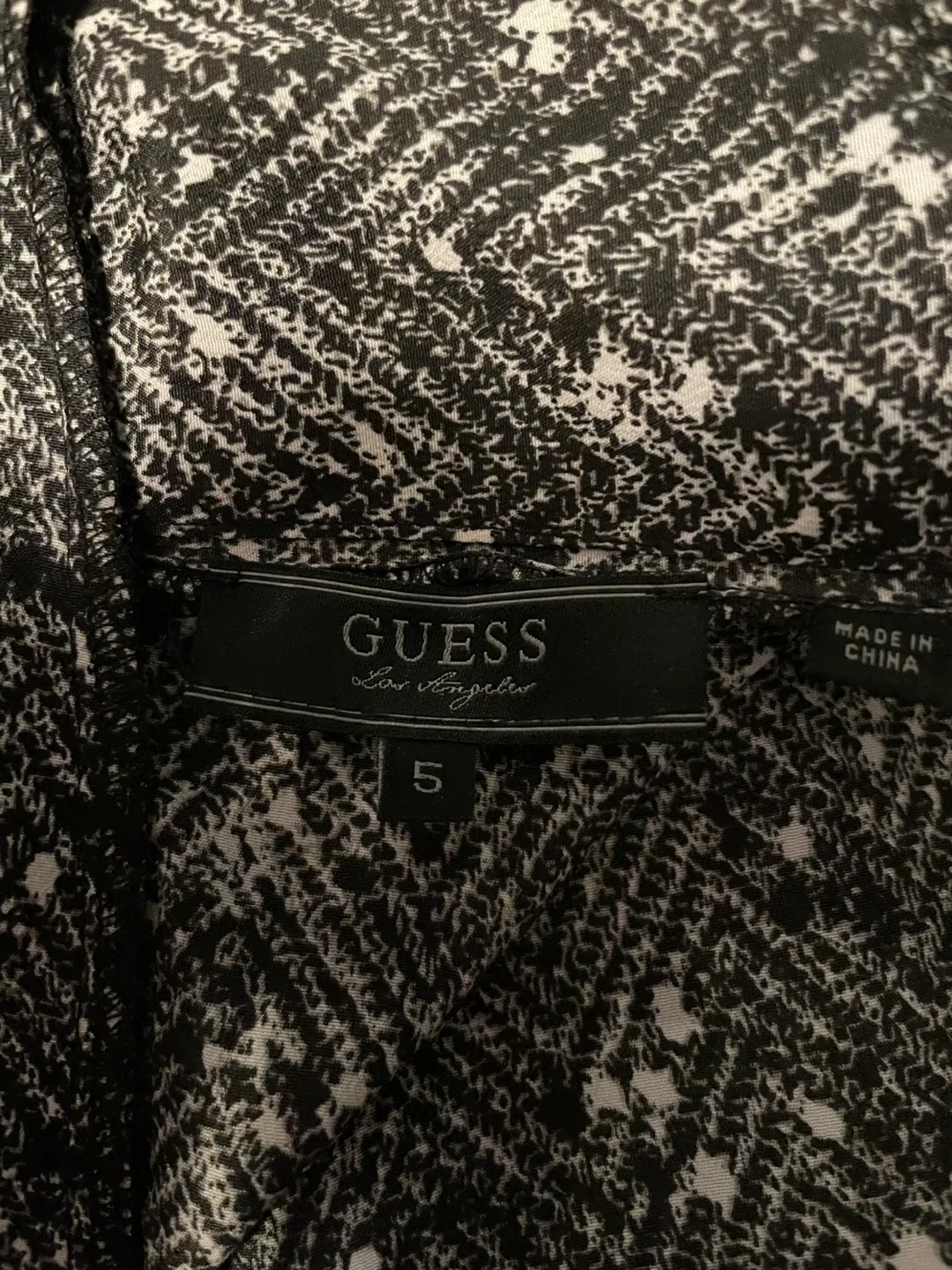Guess Dress - Size 5 - Black & White image indicator(4)