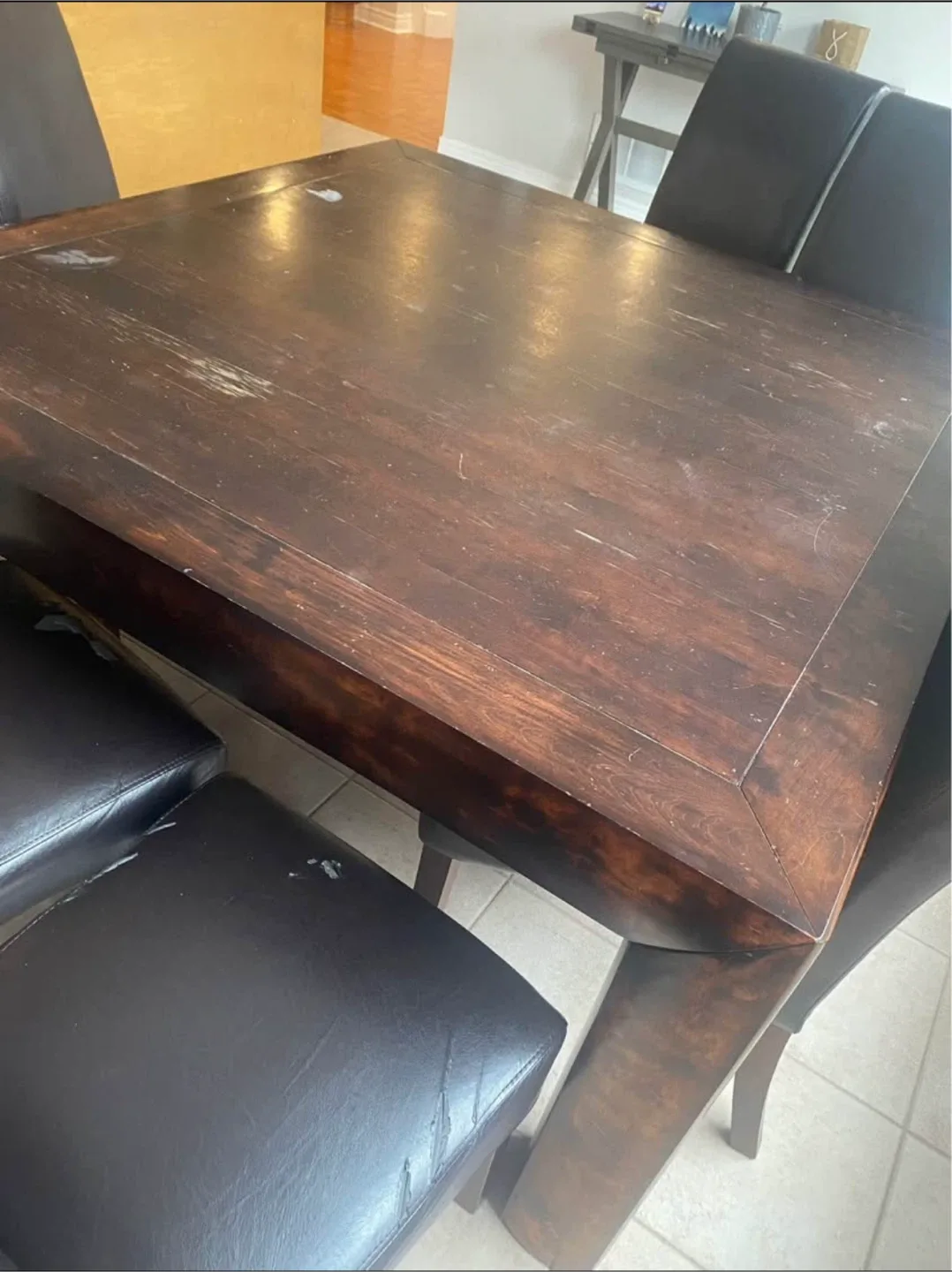 Dining Table - Dark Brown image indicator(4)