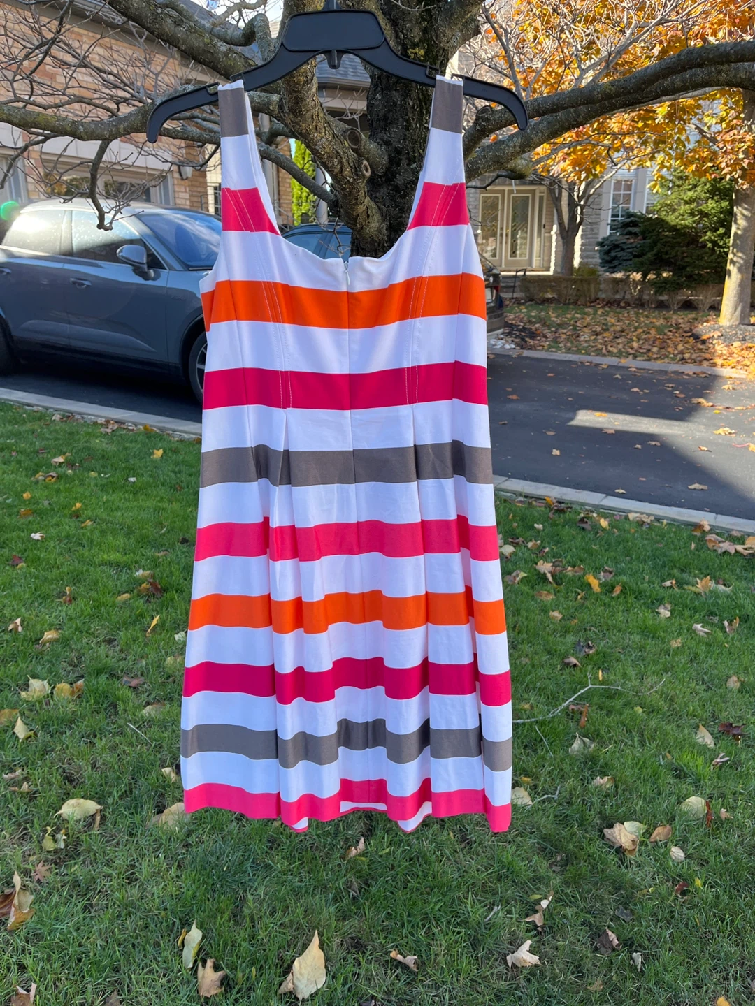 Nine West Size 4 Striped Dress - photo 2
