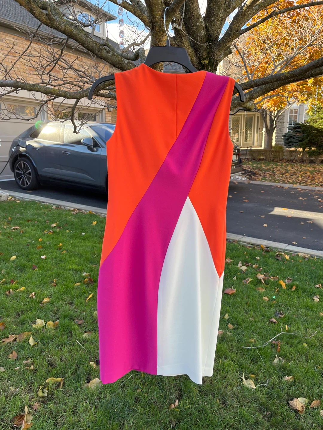 Anne Klein Colour Block Dress - Size 2 - photo 2