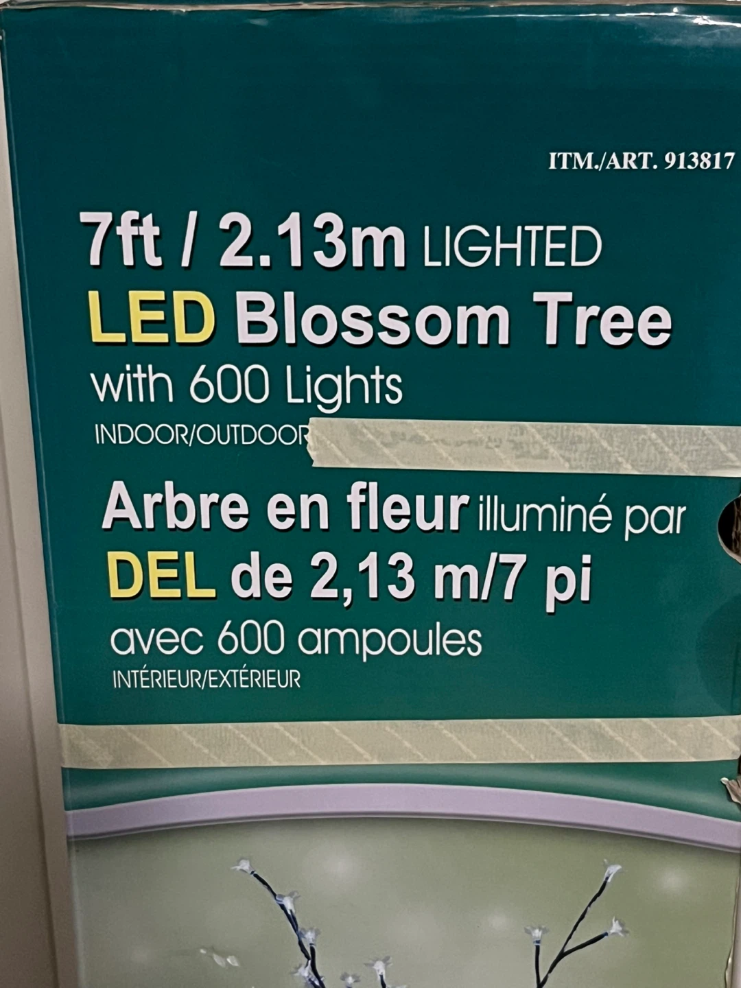 🥕7ft LED Blossom Tree with 600 Lights - photo 3